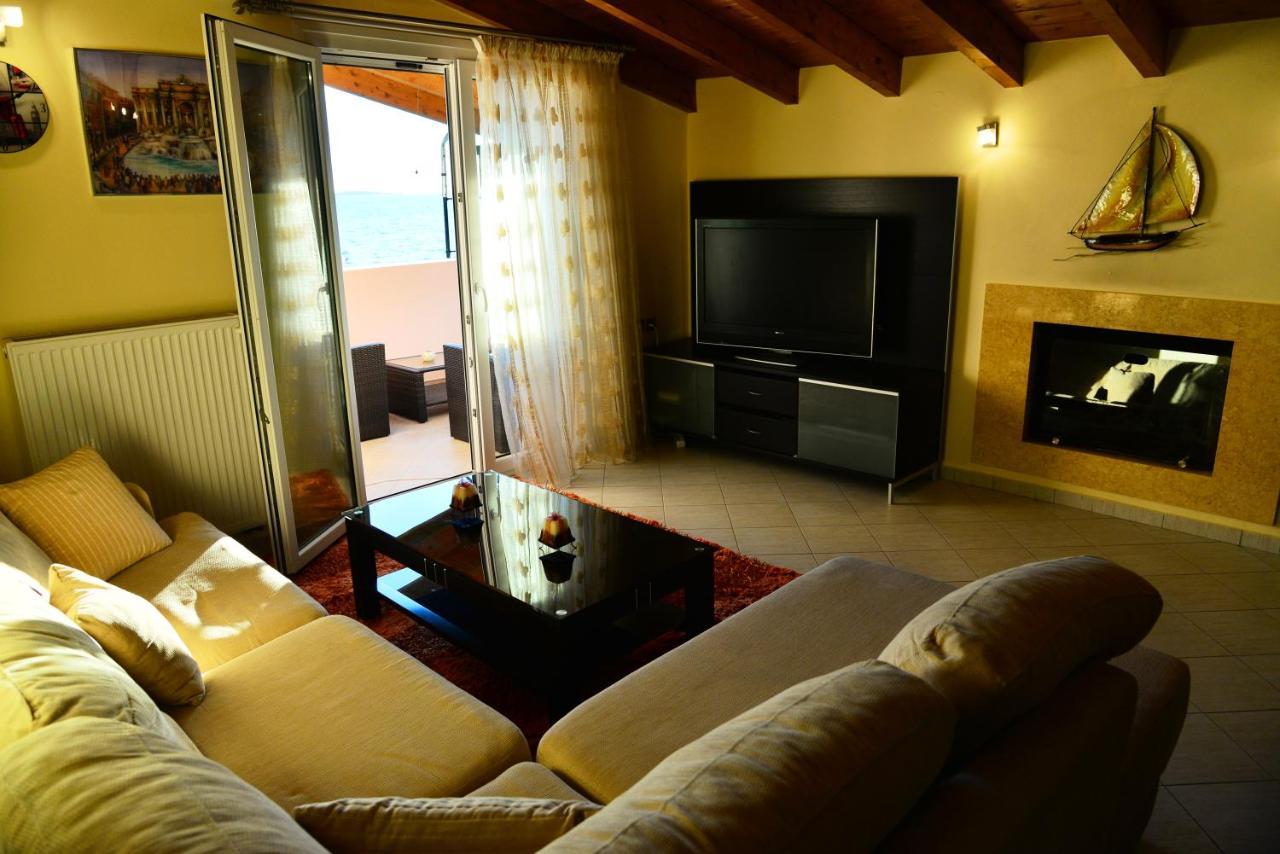 Sea View Luxury Apartment Plataria Ngoại thất bức ảnh